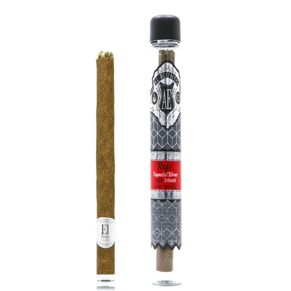 EL Blunto Especial Silver Rojo is one of a variety of Premium Luxury and Exquisite cannabis cigar brands sold by 420cannagars.com shop now.